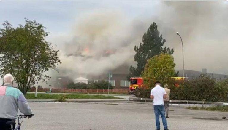 فعل متعمد.. شرطة السويد تحقق في حريق مسجد مدينة يسكلستونا