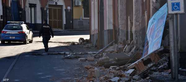 زلزال بقوة 4.2 يضرب منطقة بركانية في إيطاليا