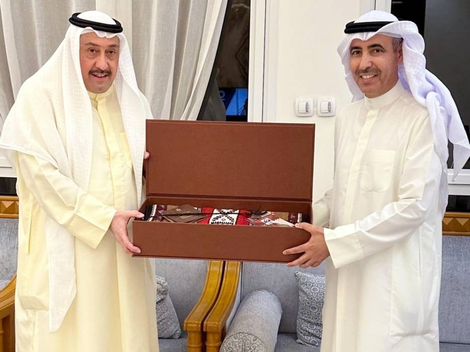 على شرف المستشار الشيخ فيصل الحمود السفير حمد المري يقيم مادبة عشاء بمناسبة تعيينه سفيرا لدى الاردن...صور.