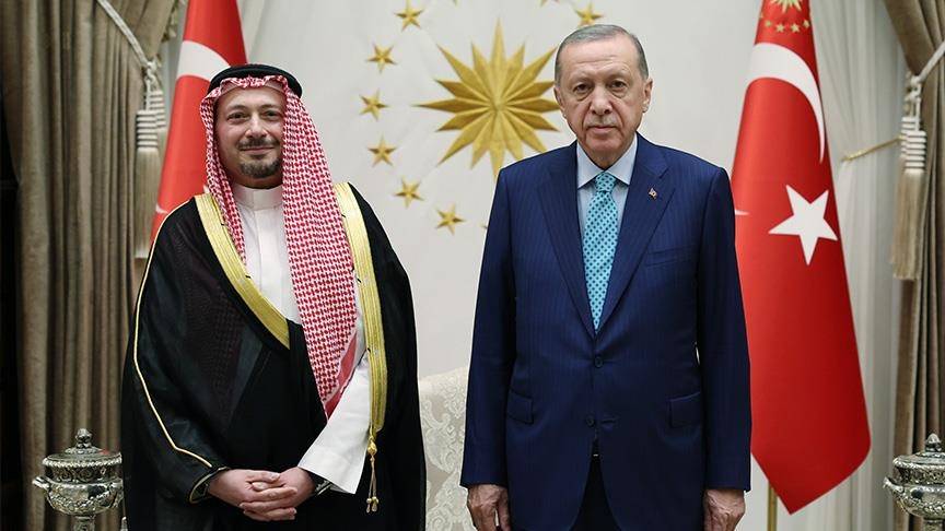 أردوغان يتسلم أوراق اعتماد السفير السعودي