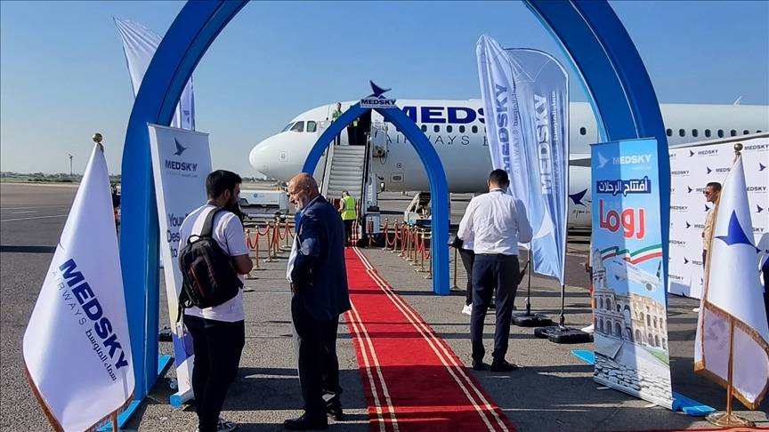 ليبيا.. تسيير أول رحلة جوية لإيطاليا منذ 10 سنوات