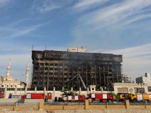 بيان عاجل بشأن تفحم مبنى مديرية أمن الإسماعيلية