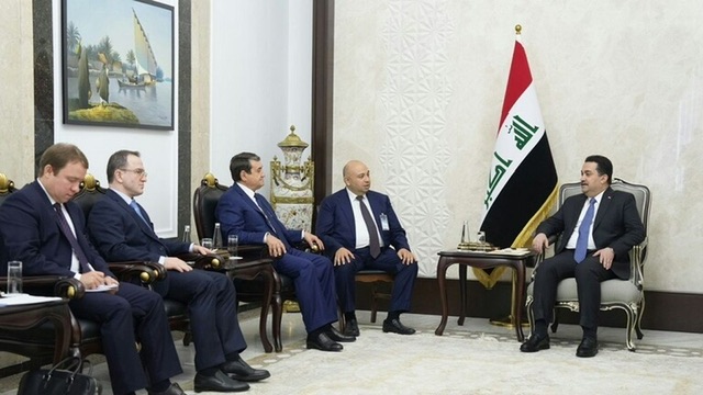 ليفيتين يبحث مع السوداني تعزيز العلاقات الروسية العراقية