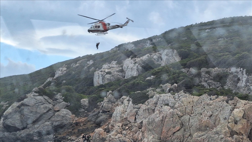 إنقاذ مهاجرين قبالة سواحل إزمير التركية