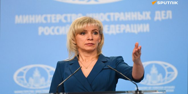زاخاروفا: موافقة الاتحاد الأوروبي على حصول أوكرانيا على الوضع النووي أمر عبثي