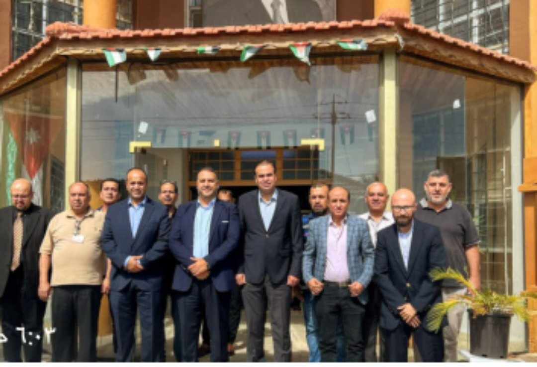 زيارة ميدانية مشتركة لمديري مؤسسة التدريب المهني وصندوق التنمية والتشغيل لمحافظة المفرق  ...صور