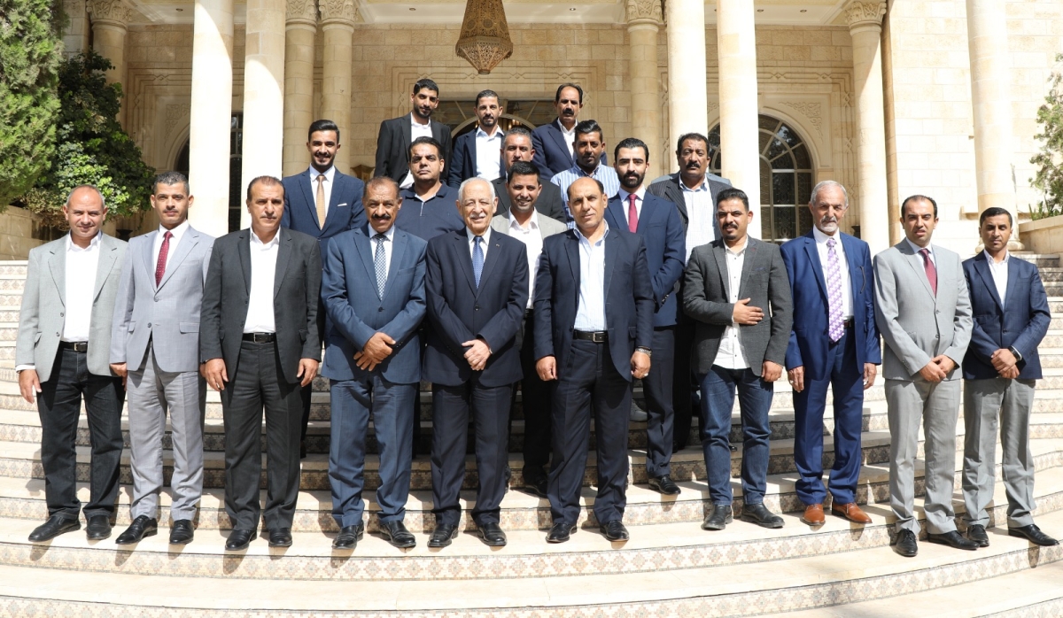 العيسوي يلتقي النائب الاسبق عبدالقادر الازايدة والوفد المرافق ...صور