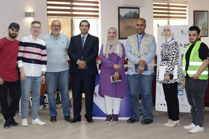 الدحيات يستقبل مدير مشروع الشراكــــــة في الهيئة المستقلة للانتخاب