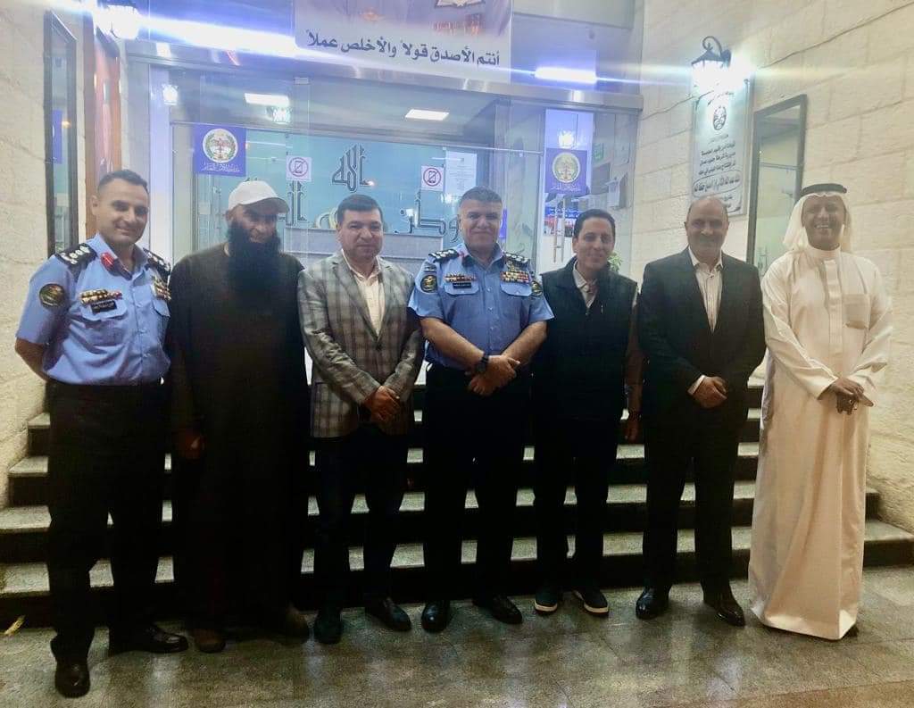 العميد الربابعة  يلتقي بالمتقاعدين العسكريين في مديرية شرطة جنوب عمان