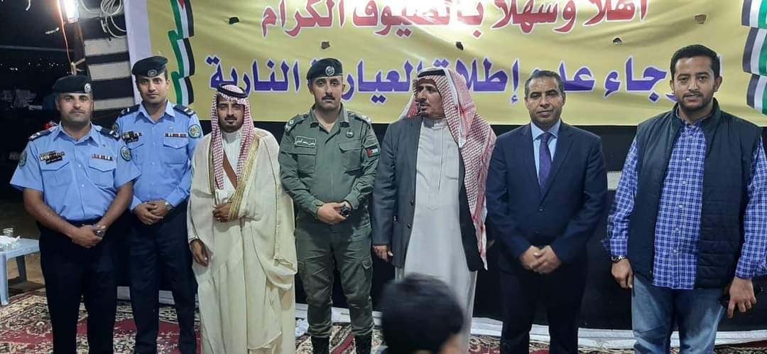 الشرطة المجتمعية مستمره بتنفيذ مبادرة أفراحنا آمنة في البادية الوسطى