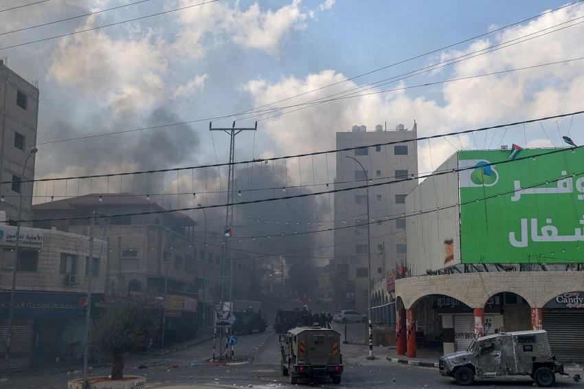 الأمم المتحدة تدين هجوم المستوطنين على قرية حوارة الفلسطينية