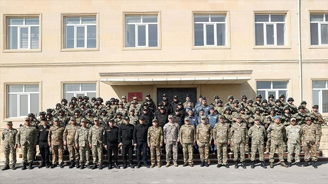 باكو.. اختتام مناورات تركية أذربيجانية جورجية