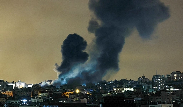 Israel launches hundreds of airstrikes#44; Gaza Interior Ministry says
