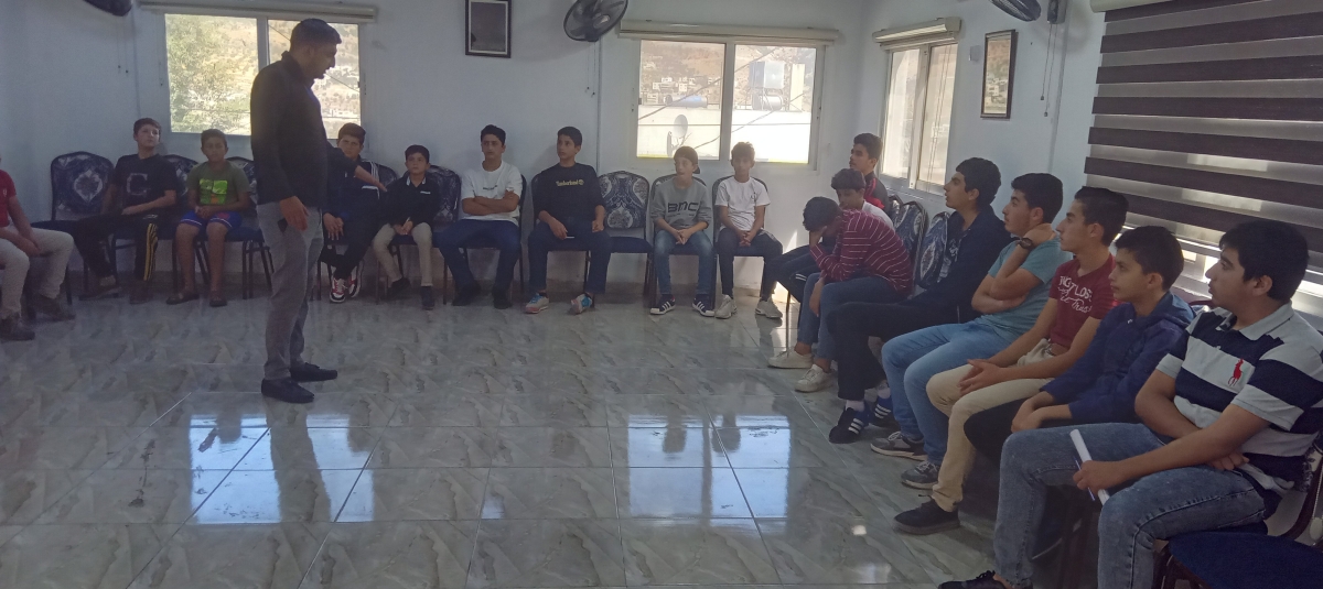 انشطة المراكز الشبابية في جرش