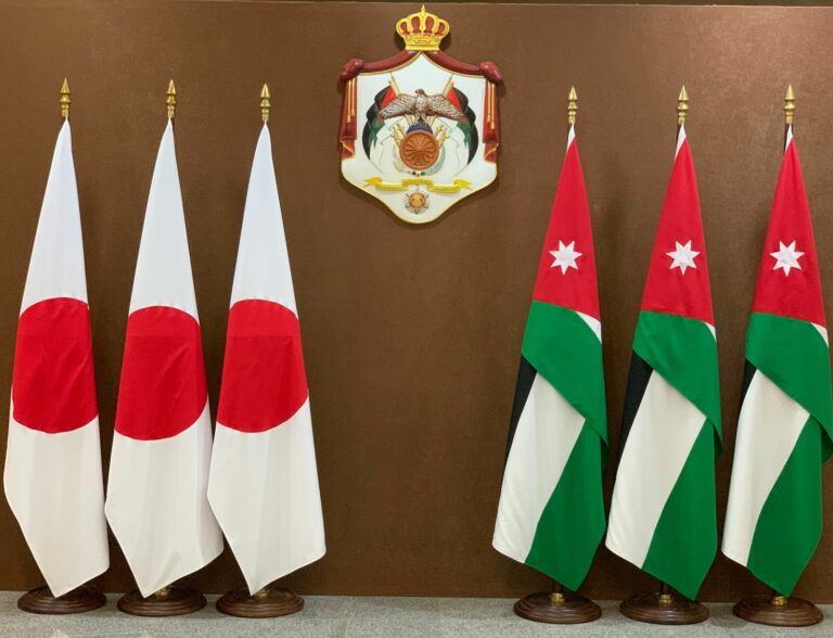 مباحثات أردنية يابانية حول الأوضاع في غزة