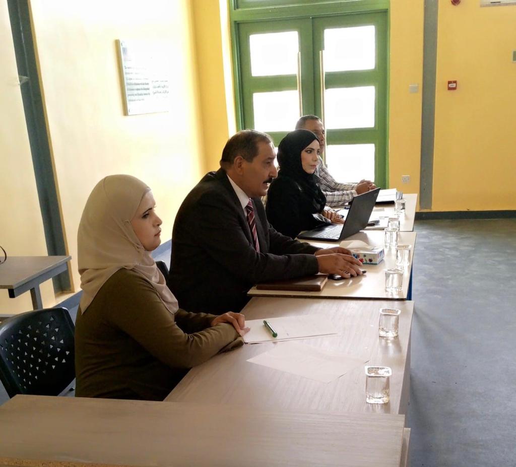 اجتماع لضباط ارتباط الصفحات الإعلامية المدرسية في الموقر