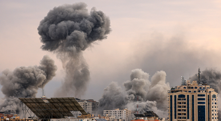 استهداف مكاتب قناة رؤيا في غزة بصاروخ استطلاع تمهيدا لقصفه