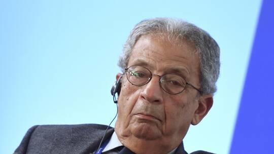 تصريح هام لعمرو موسى عن إسرائيل