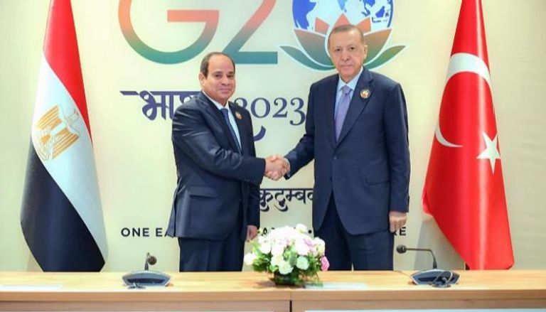 السيسي وأردوغان يبحثان جهود التهدئة بين الفلسطينيين والإسرائيليين