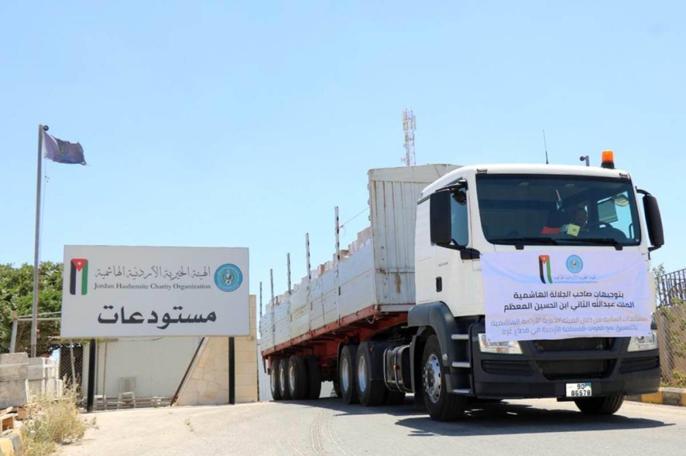 أمين الهيئة الخيرية الهاشمية   يؤكد لنيروز : أن التنسيق جارٍ  لإيصال المساعدات و التبرعات إلى غزة