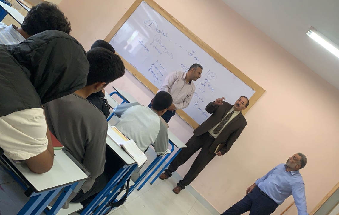 العوران يتفقد مدارس أم بطمة والنقيرة