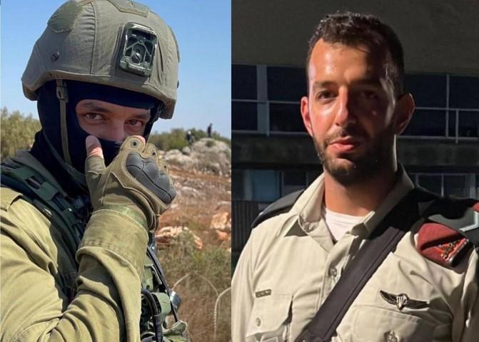 الاحتلال ينشر صور ضابطين قتلا على حدود لبنان