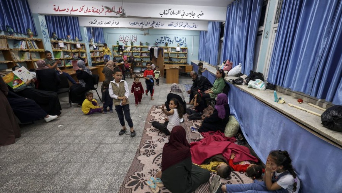 نزوح حوالي 263 ألف فلسطيني داخل غزة