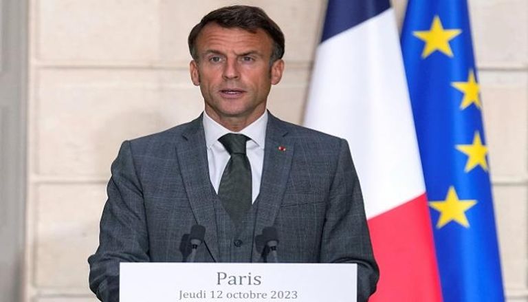 ماكرون يعلن عدد قتلى وأسرى فرنسا في غزة