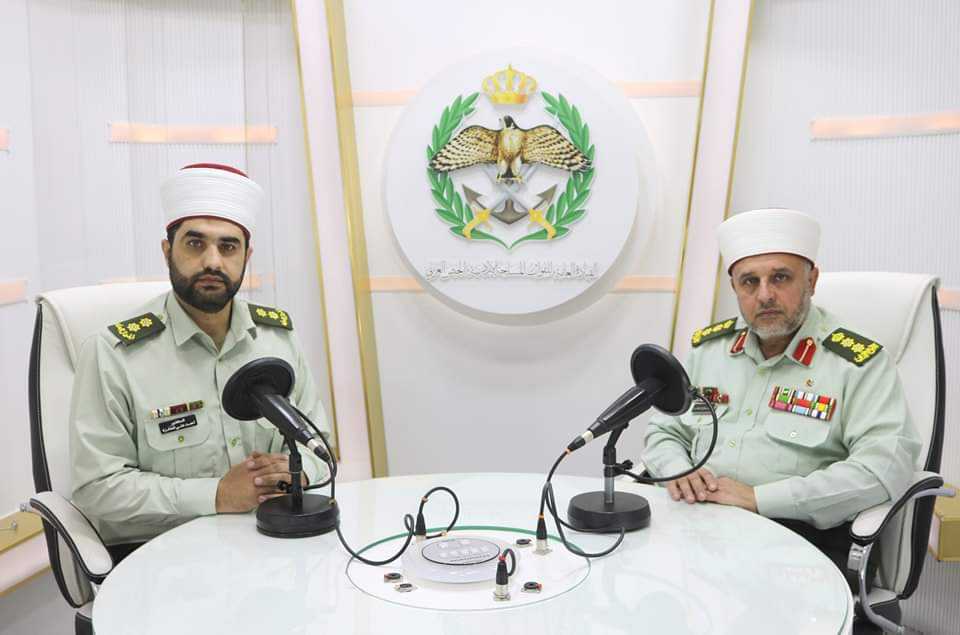 برنامج منهج حياة يستضيف سماحة  مفتي القوات المسلحة الأردنية العقيد الامام حسن المخاترة