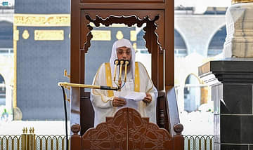 خطيب الحرم المكي يدعو الله باكياً لتحرير الأقصى