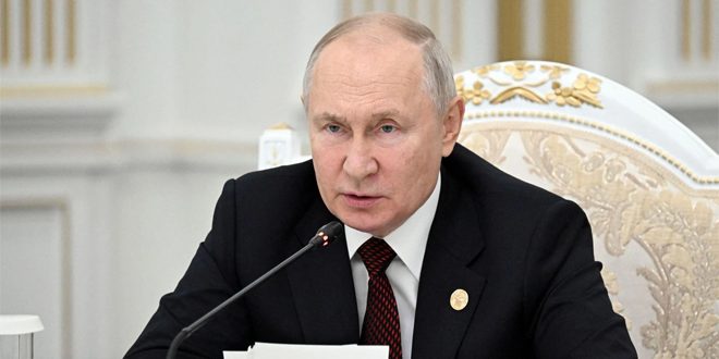 بوتين يحذر من عواقب اجتياح الاحتلال الإسرائيلي لقطاع غزة