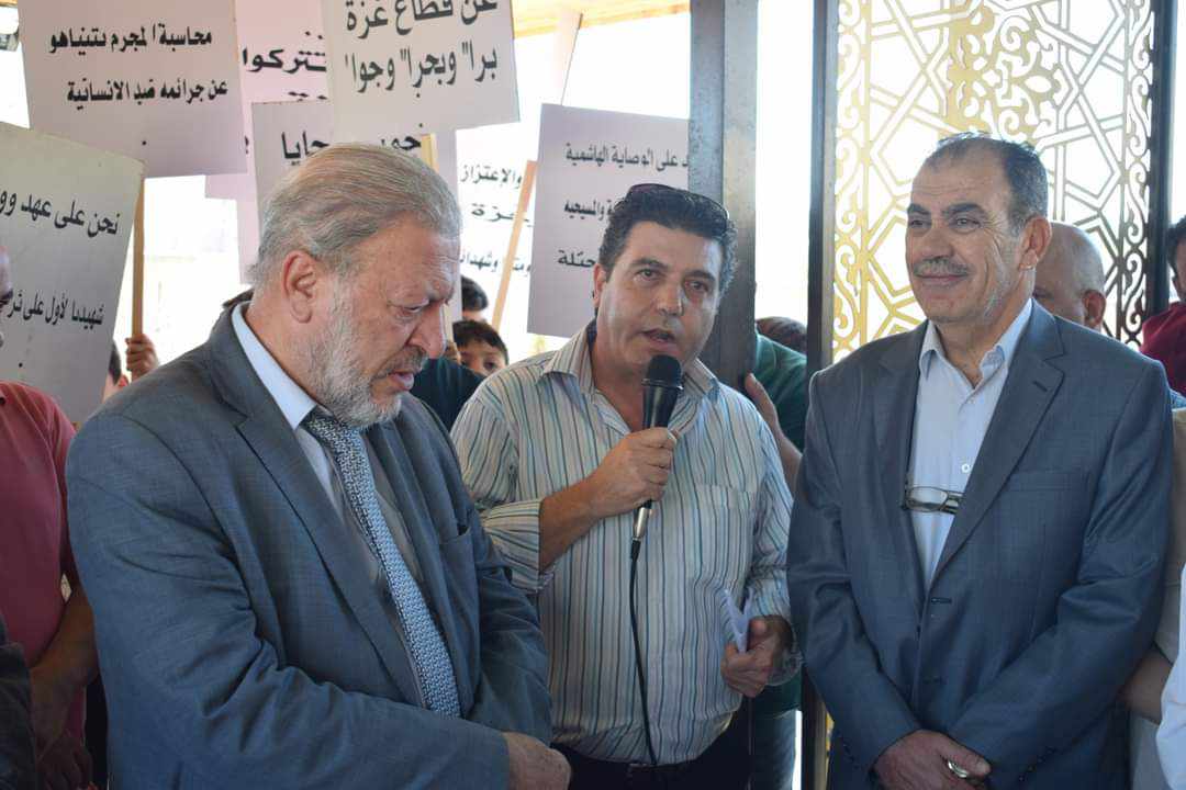 عبيدات يوجه رسالة للمجتمع الدولي باسم الفعاليات الشعبية ببني كنانة ومحافظة اربد