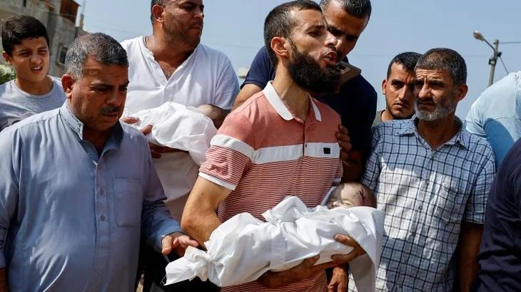 Death toll from Israeli air raids in Gaza at 2#44;329
