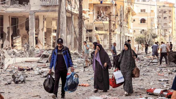 تهجير 600 ألف شخص إلى جنوب غزة