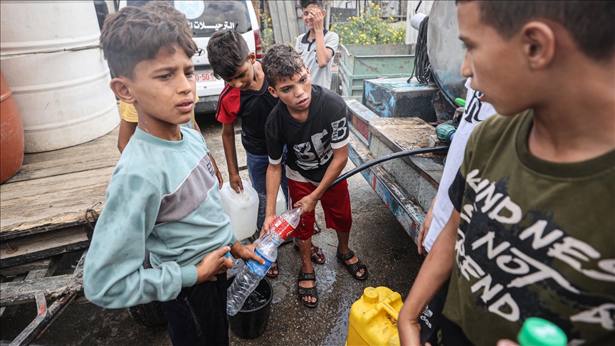 يونيسيف: الماء نفد من غزة ومجبرون لاستخدام المياه القذرة