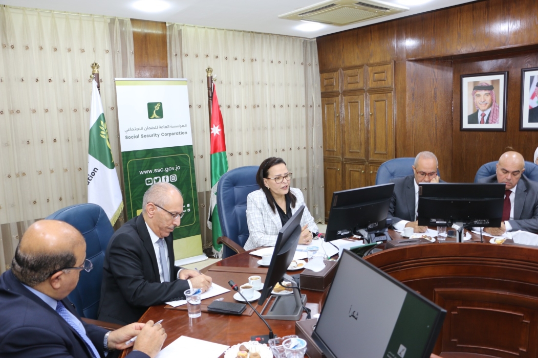 الروابدة تطّلع على واقع مؤسسة الضمان وتطلعاتها وخططها المستقبلية