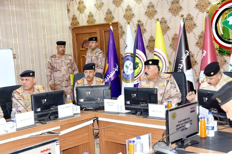 الفريق المحمدي يتفقد قاطع عمليات غرب نينوى في العراق...صور