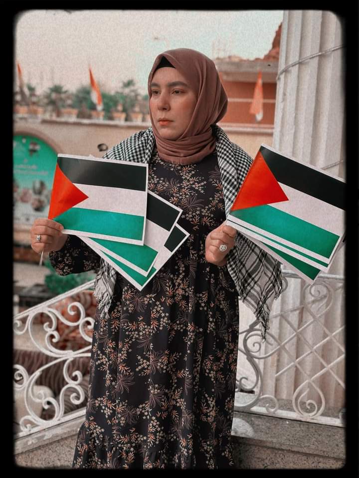 سمر نديم متعاطفة مع فلسطين كفى ظلما وقهرا.. رائحة الدماء تفوح فى كل مكان