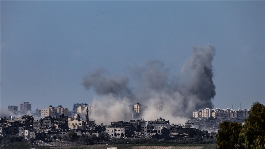 استشهاد 12 فلسطينيا في غارة إسرائيلية على خان يونس