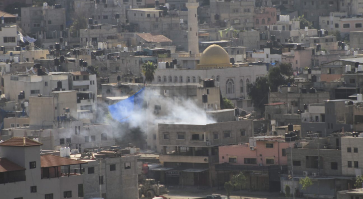 الاحتلال يقصف بـطائرة انتحارية مناطق بمخيم نور شمس