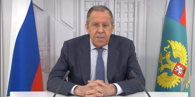 لافروف: الأمريكيون اعتادوا كيل التهم جزافاً للجميع من دون تقديم دلائل