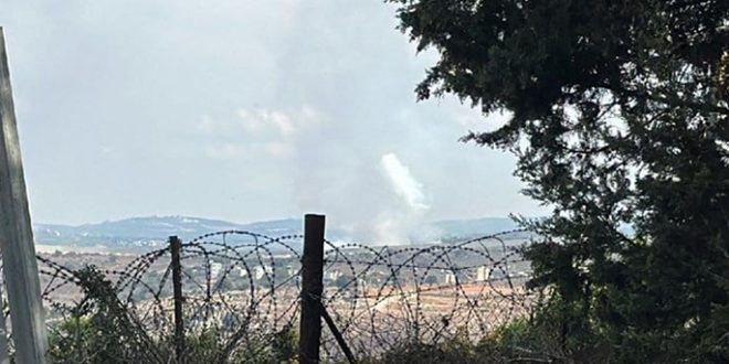 العدو الإسرائيلي يقصف محيط قرى القطاع الغربي في جنوب لبنان