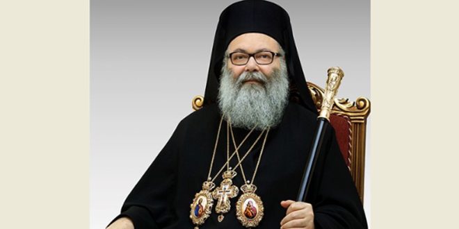 البطريرك يوحنا العاشر يدين قصف قوات الاحتلال الإسرائيلي لكنيسة في قطاع غزة