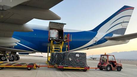 اسرائيل..تعلن وصول 45 طائرة محملة بألف طن من الأسلحة