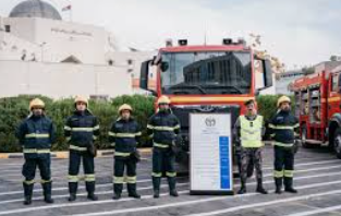 إصابة 11 من عناصر الدفاع المدني في غزة