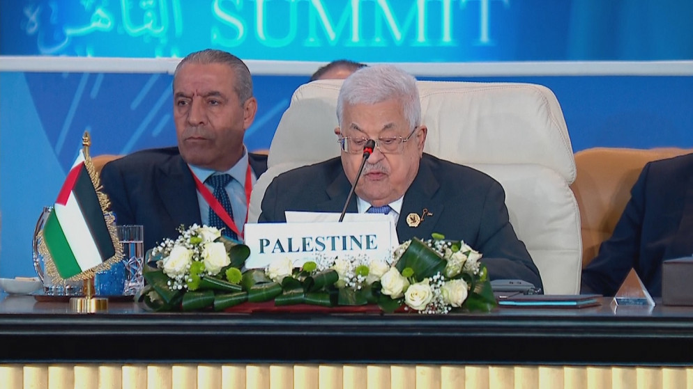 الرئيس الفلسطيني: الشعب الفلسطيني لن يرحل وسيقى في أرضه