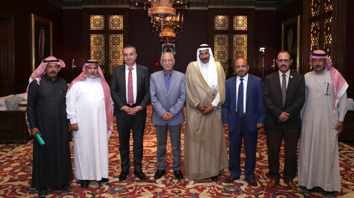 العيسوي يلتقي عددًا من الوفود بالديوان الملكي الهاشمي...صور