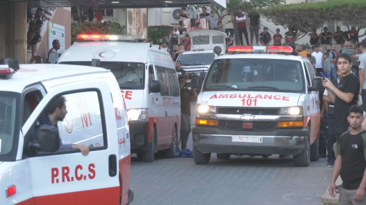 الاحتلال الإسرائيلي يقصف محيط مستشفى ومدرسة تؤوي نازحين