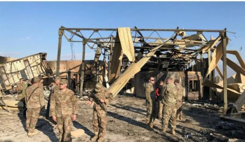 هجوم بطائرة مسيّرة على قاعدة تضم قوات أميركية في العراق