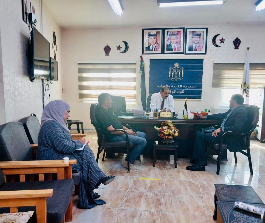 العوران يلتقي المدير العام لوكالة نيروز الإخبارية الجبور 